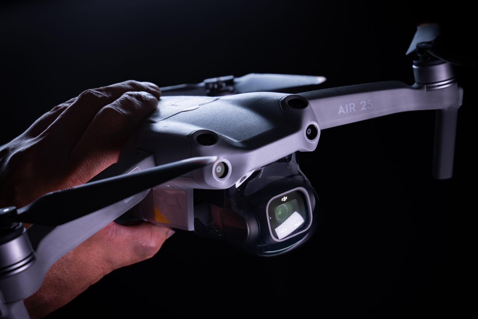 Drone profissional utilizado em produções audiovisuais